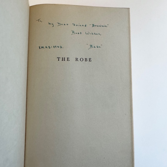 THE ROBE by Lloyd C. Douglas 1943 (Rare) - Picture 6 of 8